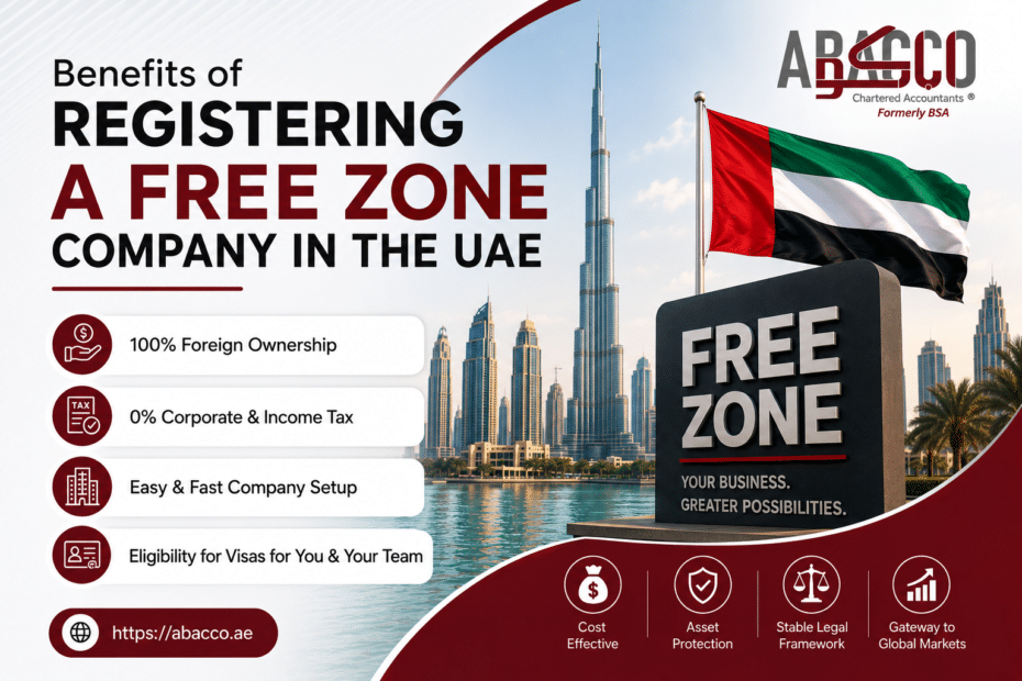 Benefits of Registering a Free Zone Company in the UAE