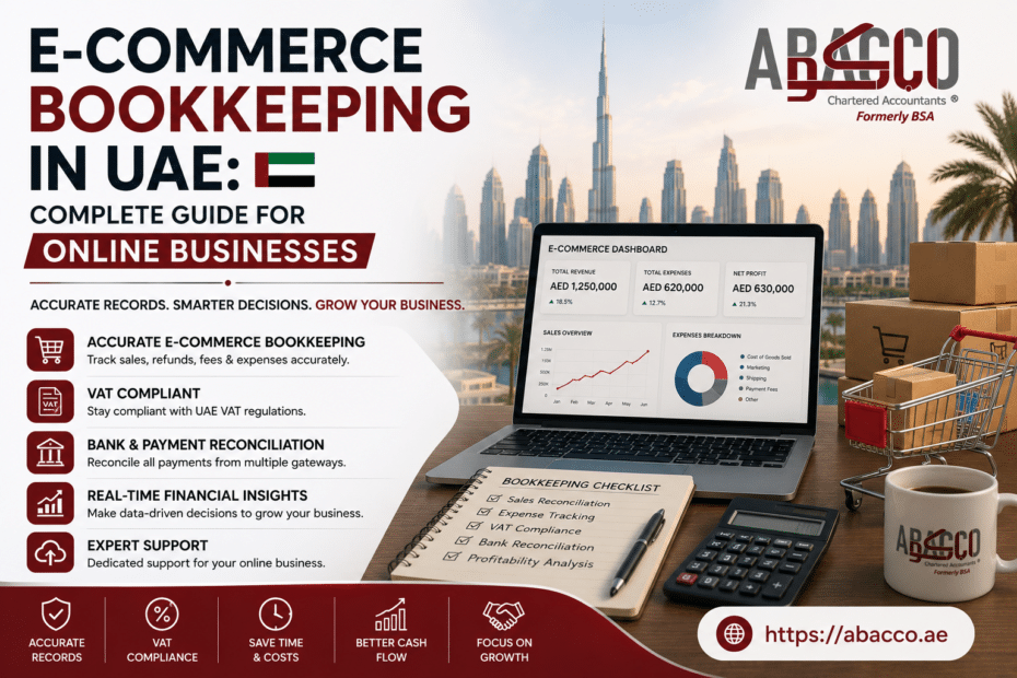 E-Commerce Bookkeeping in the UAE: Complete Guide for Online Businesses